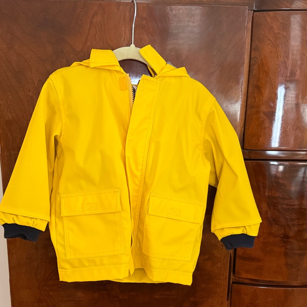 Petit Bateau Bright Yellow Kids Raincoat